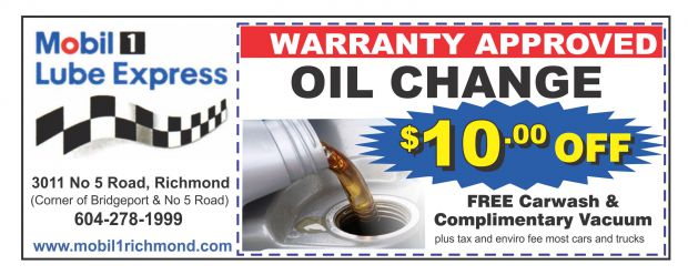 oil change car wash coupons