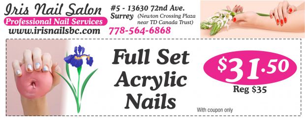 35 Acrylic Nail Coupons